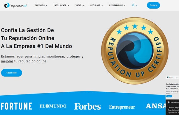 ReputationUp | Diseño web profesional optimizado para SEO
